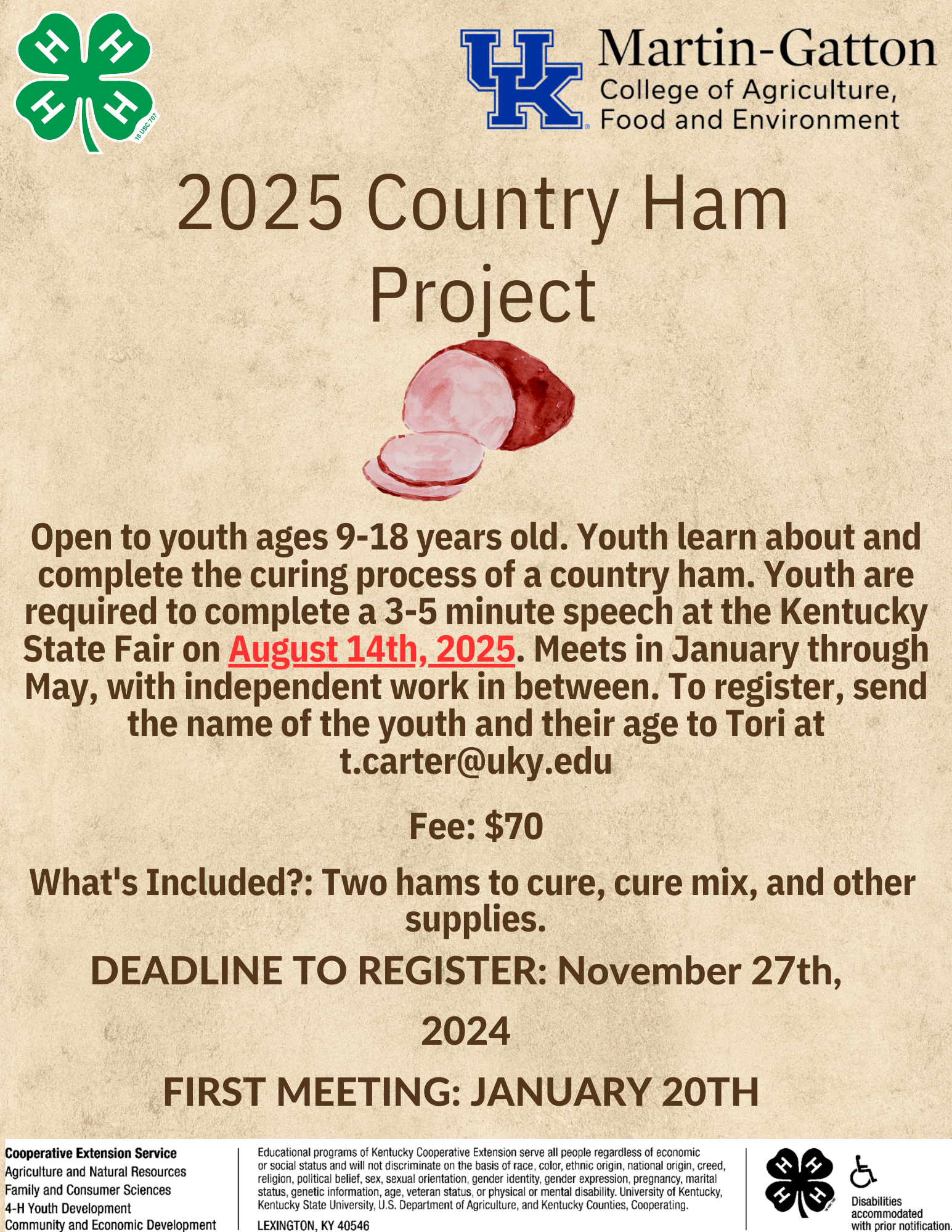 Country Ham Flyer